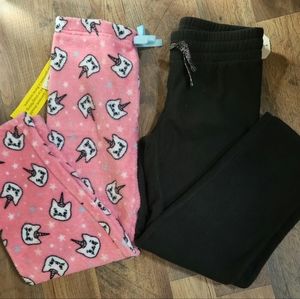 **SOLD** Pajama pants bundle kids size 7/8